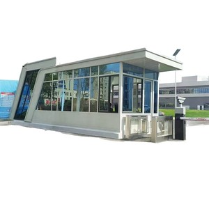Cabine de Garde au Design Moderne, Revêtement Poudré, Durable, Installation Facile, Porte Battante, Utilisation pour Portail d'Usine - Product Image 1