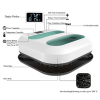 Nouvelle presse à chaud manuelle portable mini pour la maison, petite machine de transfert thermique portative pour vêtements 220V/110V, garantie 1 an