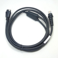 Câble de clavier PS/2 Honeywell pour lecteur de codes-barres 3800G/3200/3820/4206/4236/4600G/4820 avec blindage tressé et gaine TPE
