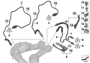 ร้อนขายชิ้นส่วนรถยนต์อากาศเชื้อเพลิงอัตราส่วนเซ็นเซอร์ออกซิเจน O2เซ็นเซอร์สำหรับ BMW F01 F02 OE 11787586692 - Product Image 6