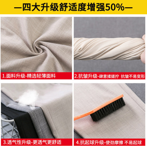 <span class=keywords><strong>Pantalon</strong></span> d'été fin en coton et <span class=keywords><strong>lin</strong></span> pour femmes, <span class=keywords><strong>grande</strong></span> <span class=keywords><strong>taille</strong></span>, <span class=keywords><strong>taille</strong></span> haute, pieds amples, élastique, <span class=keywords><strong>pantalon</strong></span> décontracté pour femmes. - Product Image 3