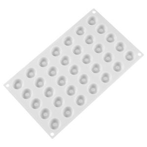 Molde para hornear pequeños donuts de chocolate Tangchu con bandeja para dulces, pudín y postres - Product Image 5