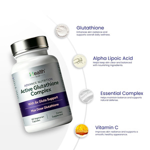 Capsules de glutathion OEM d'usine pour l'hyperpigmentation, éclaircissement et uniformisation du teint, marque privée, GMP, vente en gros en vrac - Product Image 3