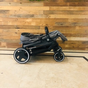 Cho brightbebe sang trọng 2in1 xe đẩy em bé tùy chỉnh đa chức năng có thể gập lại pram - Product Image 6
