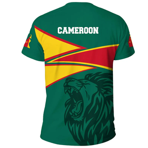 Fornitori di Abbigliamento Maglietta <span class=keywords><strong>Camerun</strong></span> Super Morbida T-Shirt Retro Maglie da Calcio Personalizzate Abbigliamento <span class=keywords><strong>Camerun</strong></span> Camicie da Uomo - Product Image 4