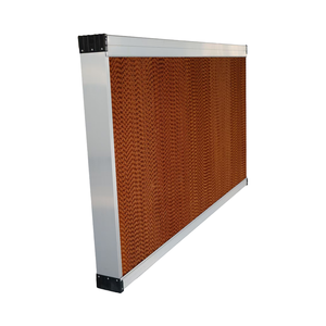 Verdunstung skühl kissen aus verzinktem Rahmen Hühnerstall Wand montage Gewächshaus Wasser Spiral Kühl kissen - Product Image 1