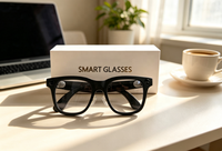 Nouvelles lunettes intelligentes 4G Meta 20MP avec intelligence artificielle, double batterie, appels vocaux et lecteur de musique, lunettes de soleil anti-UV