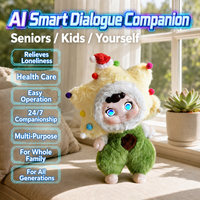 Peluche IA Mignonne 30cm en Forme d'Étoile avec Yeux Émotionnels et Capuche, Jouet Électronique Unisexe, Cadeau pour Animal de Compagnie