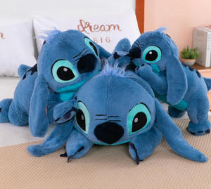 Nuevo Peluche de Stitch Azul, Adorable <span class=keywords><strong>Muñeco</strong></span> de Peluche de <span class=keywords><strong>Lilo</strong></span> & Stitch, <span class=keywords><strong>Muñeco</strong></span> de Peluche para Colgar, Adorno Navideño, Regalo - Product Image 1