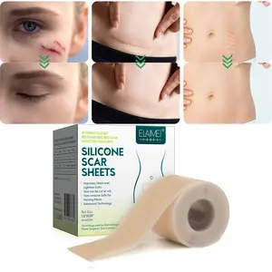 ELAIMEI Wholesale Effective Skin Therapy Scar Treatment Roll Silicone Gel Scar Sheets For New And Old Scars Removal