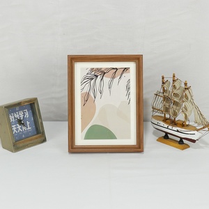 Cadre <span class=keywords><strong>photo</strong></span> en bois massif naturel Cadre <span class=keywords><strong>photo</strong></span> en bois classique Tenture murale Affichage Décoration de la maison <span class=keywords><strong>21x30</strong></span> 30x40 40x50 50x70 cm - Product Image 6