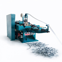 Nouvelle machine automatique haute vitesse pour la fabrication de clous, 320 pièces/min, pour la production de vêtements, avec fonctions de poinçonnage de fils isolés, d'œillets et de boutonnières