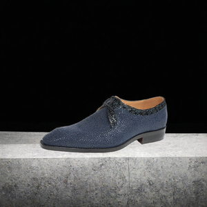 Chaussures habillées Oxford en cuir de vache pour hommes, à bout carré, à lacets, pour le bureau et la carrière, respirantes - Product Image 3