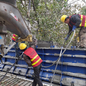 Thiết kế mới máy móc xây dựng bê tông đúc sẵn Jersey rào cản khuôn đúc sẵn xi măng cách ly trụ cho đường cao tốc - Product Image 6