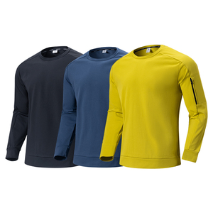 OEM Custom Waffle Knit Men Thermal T Shirts Cotton Soft Blank Solid Men Slim Fit <b>TShirt</b> - Product Image 1