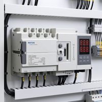 NTDT85 630A 3P/4P AC230V Commutateur de transfert automatique double alimentation ATS pour système d'alimentation de secours de générateur