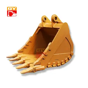 Excavator spare parts bucket for PC200 PC300 PC800 PC1250 roct bucket