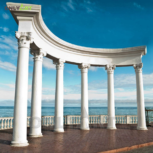Columnas Decorativas para Casa al Aire Libre, Columnas de Mármol Blanco, Precios, <span class=keywords><strong>Columna</strong></span> <span class=keywords><strong>Romana</strong></span> - Product Image 1