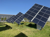 Solartracker Laris Manis Sistem Pelacak Matahari Otomatis Sistem Pelacakan Sumbu Tunggal Ganda