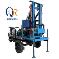 Foreuse de puits portable, mini, compacte, pour forage de puits d'eau profond de 200m