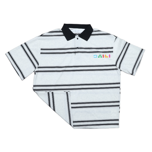 Camisetas de Hombre de Alta Calidad, Ropa Casual 100% Algodón, Ligeras, de Color Sólido, Transpirables, en Oferta, Camiseta Polo a Rayas - Product Image 2