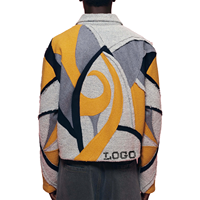 Veste polaire zippée intégrale pour homme avec logo graphique, col rabattable, fabrication OEM/ODM sur mesure 2026