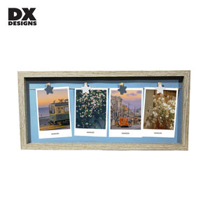 DX Designs <span class=keywords><strong>Cadre</strong></span> <span class=keywords><strong>photo</strong></span> en bois naturel Plage Mère Bébé <span class=keywords><strong>Cadre</strong></span> <span class=keywords><strong>photo</strong></span> <span class=keywords><strong>Corde</strong></span> de chanvre <span class=keywords><strong>avec</strong></span> <span class=keywords><strong>cadre</strong></span> à clip - Product Image 6