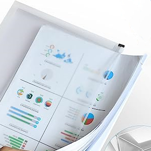 A4 Paper <strong>Magazine</strong> File Holder Paper <strong>Folders</strong> File Covers Transparent Plastic <strong>Magazine</strong> Storage <strong>Folders</strong> - Product Image 3