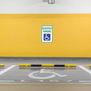 Señalización de Seguridad Vial <span class=keywords><strong>para</strong></span> Personas con Discapacidad, Estacionamiento Reservado <span class=keywords><strong>para</strong></span> Discapacitados, Señal de Aluminio Personalizada, Cumple con las Normas MUTCD - Product Image 6