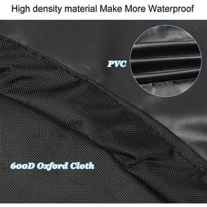 ผ้าคลุมด้านข้างเรือ/ผ้าคลุมเครื่องยนต์ สีดำ ผลิตจากผ้า Oxford 600D เกรดสำหรับงานทางทะเล  ใช้แล้ว - Product Image 3