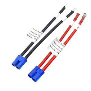 Cable de Conexión de Emergencia para Automóvil EC5 Personalizado, Cable para Modelo RC con Batería de Litio EC3, Cable con Conector Macho y Hembra EC8-M - Product Image 1