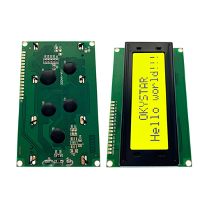 Module d'affichage LCD à caractères 20*4 OKY4008-1 2004A, rétroéclairage jaune-vert 5V, écran LCD matriciel à points - Product Image 2