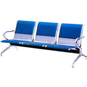 Sillas de cuero para sala de espera, sillas de color negro hechas en China - Product Image 6