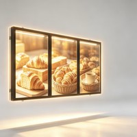 Éclairage publicitaire - LED haute luminosité, durable et résistant aux intempéries, RVB pleine couleur