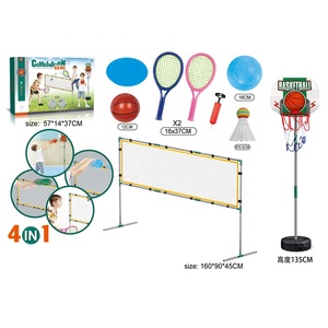 Kit De Beach Badminton XXL - Tout Inclus : Raquettes, Volants Et Sac De Transport - Fun Badminton Plage