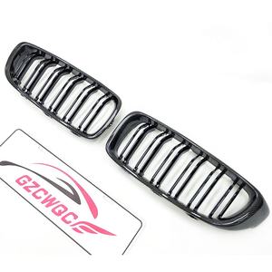 Grilles de <span class=keywords><strong>Calandre</strong></span> en Fibre de Carbone pour <span class=keywords><strong>BMW</strong></span> Série 4 F32 F33 <span class=keywords><strong>F36</strong></span> M3 F80 M4 F82 F83 2013-2018 Grille de Pare-Chocs Avant à Double Lame - Product Image 5
