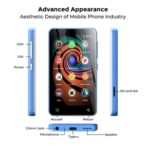 Chuyên Nghiệp Walkman Âm Nhạc & Video <span class=keywords><strong>MP4</strong></span> Máy Nghe Nhạc Với Dài Chờ Làm Việc 32GB MP3 Âm Thanh Máy Nghe Nhạc Hỗ Trợ 2Tb - Product Image 3