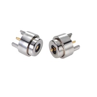 Conector magnético en miniatura de 2A, 4mm de diámetro, PogoPin, macho, hembra, USB, cargador de Cable, adaptador de corriente, dispositivo portátil médico