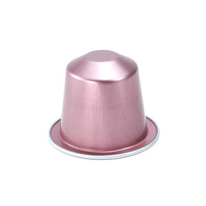 Capsules de café vides compatibles <span class=keywords><strong>Nespresso</strong></span>, écologiques, multi-usages, en aluminium coloré jetable avec couvercle thermoscellé - Product Image 5