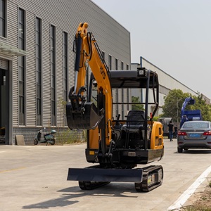 Mini Excavadora de 22 Pulgadas con Certificación EURO5 y EPA, Motor Hidráulico con Rotación de 360 Grados, Brazo Extendido para Construcción - Product Image 4