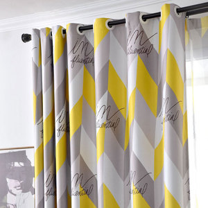 Wholesale Grommet Top <strong>Blackout</strong> Window <strong>Curtains</strong> <strong>Colorful</strong> Printed <strong>Curtain</strong> for Home Decor - Product Image 2