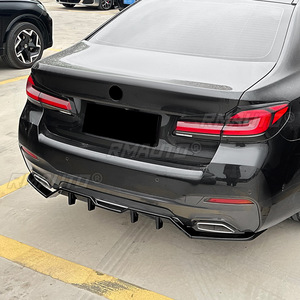 ดิฟฟิวเซอร์กันชนหลังสำหรับ BMW ซีรีส์ 5 G30 LCI M Sport สำหรับ BMW ซีรีส์ 5 G30 LCI M Sport ปี 2021-2023 อุปกรณ์ตกแต่งรถยนต์ - Product Image 4