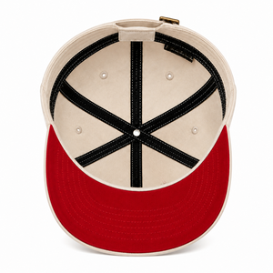 Gorras de Béisbol Deportivas para Hombre, Transpirables, Blancas y Rojas, Ajustables, de 5/6 Paneles, con Logotipo Bordado en 3D - Product Image 4