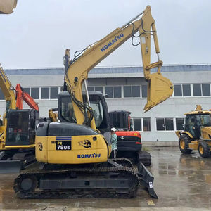 Excavatrice Komatsu PC78US modèle 2019, 8 tonnes, godet de 0,43 m, puissance de 41 kW, pompe Kawasaki certifiée, moteur KYB, d'occasion - Product Image 1