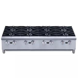 มีข้อเสนอ 48 รายการ เตาแก๊สอุตสาหกรรม 8 หัวเตา ECHP48A, 224,000-BTU, แผ่นทำความร้อนแบบใช้แก๊ส, สแตนเลส - Product Image 4