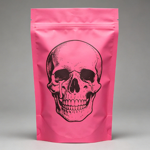Customizable logo 3.5g polyester film self-supporting <b>bag</b>, sealable zipper food <b>packaging</b> <b>bag</b> - Product Image 2