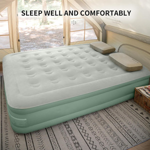 Colchón de aire elevado moderno plegable Serta con bomba nunca plana para sala de estar - Product Image 2