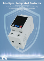 Protecteur de sous-tension AC monophasé WiFi intelligent en cuivre et matériau PC