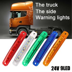 Luce di segnalazione del segno laterale 9LED per camion auto 12-24V spia luz de senal de marca laterale - Product Image 2