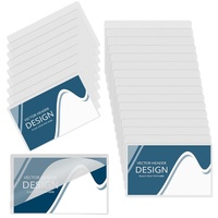 Pochettes de plastification auto-scellantes Feuille de plastification auto-adhésive pour permis de travail Cartes de passage Cartes d'identité d'étudiant